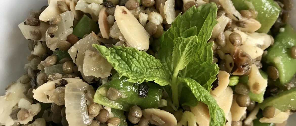 french lentil salad