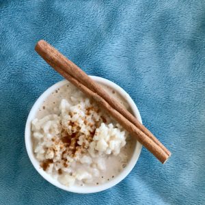 coconut rice pudding